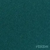 Petrolio blue-green Vescom Harding fabric texture with diagonal ribbing, matte finish, and dense weave for upholstery applications.